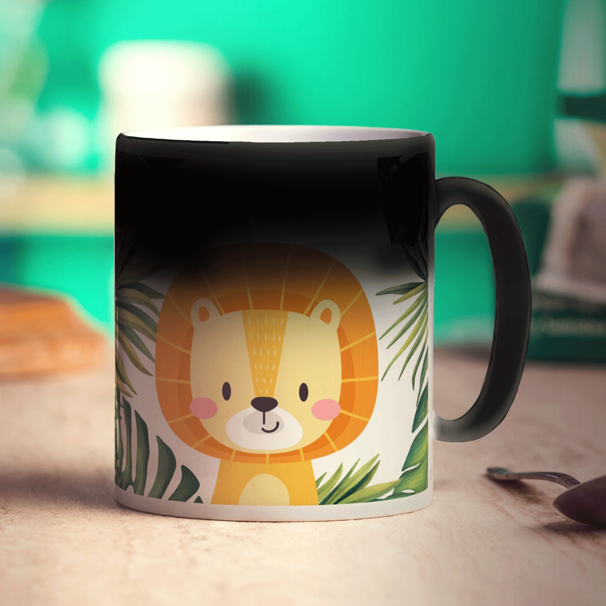 Personalised Lion Mug