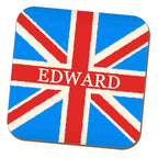 Personalised UK Coaster - Union Jack