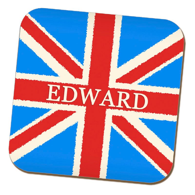 Personalised UK Coaster - Union Jack