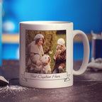Photo and Caption Banner Mug