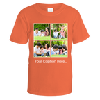 Photo Grid and Caption T-Shirt