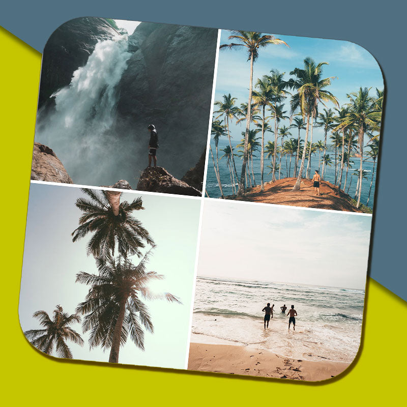 Photo Grid Coaster