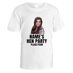 Photo Cut-Out Hen Do T-Shirt - Default Title