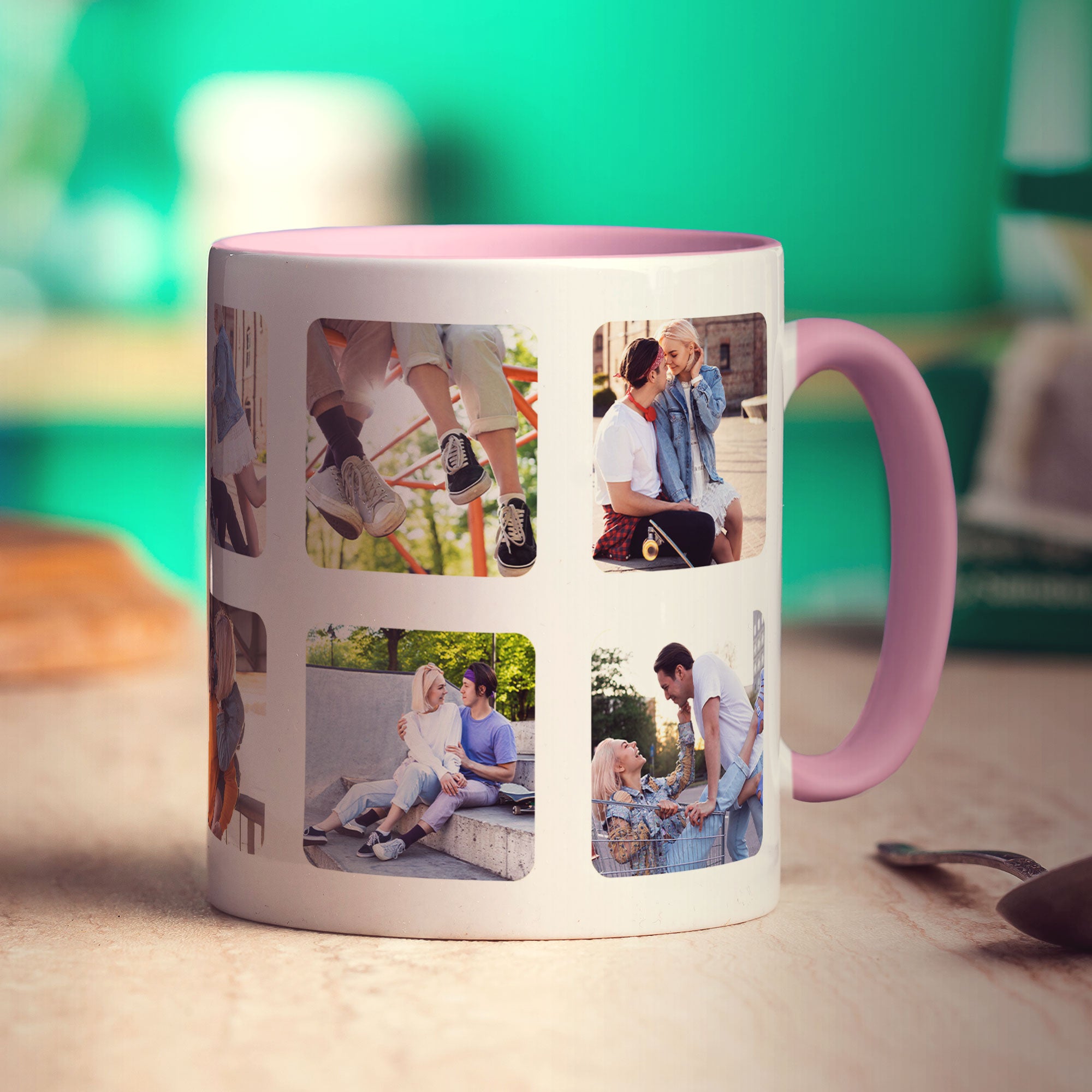 Collage Mug with 10 Photos