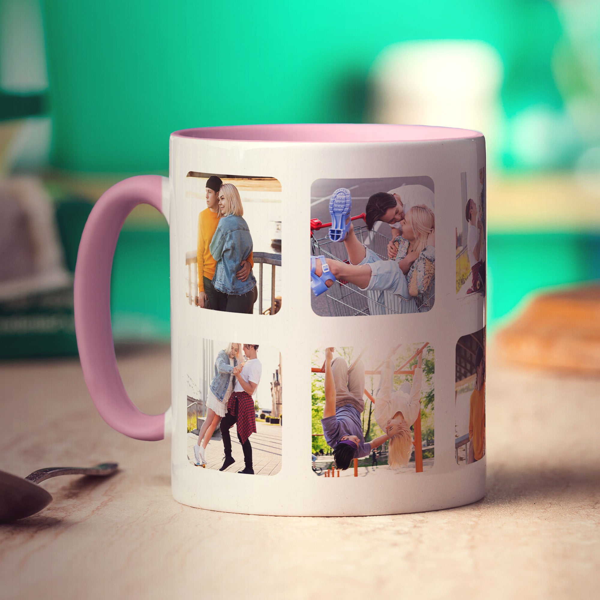 Collage Mug with 10 Photos