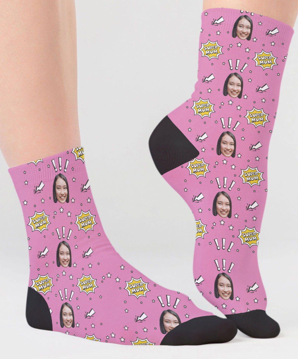 Super Mum Personalised Socks
