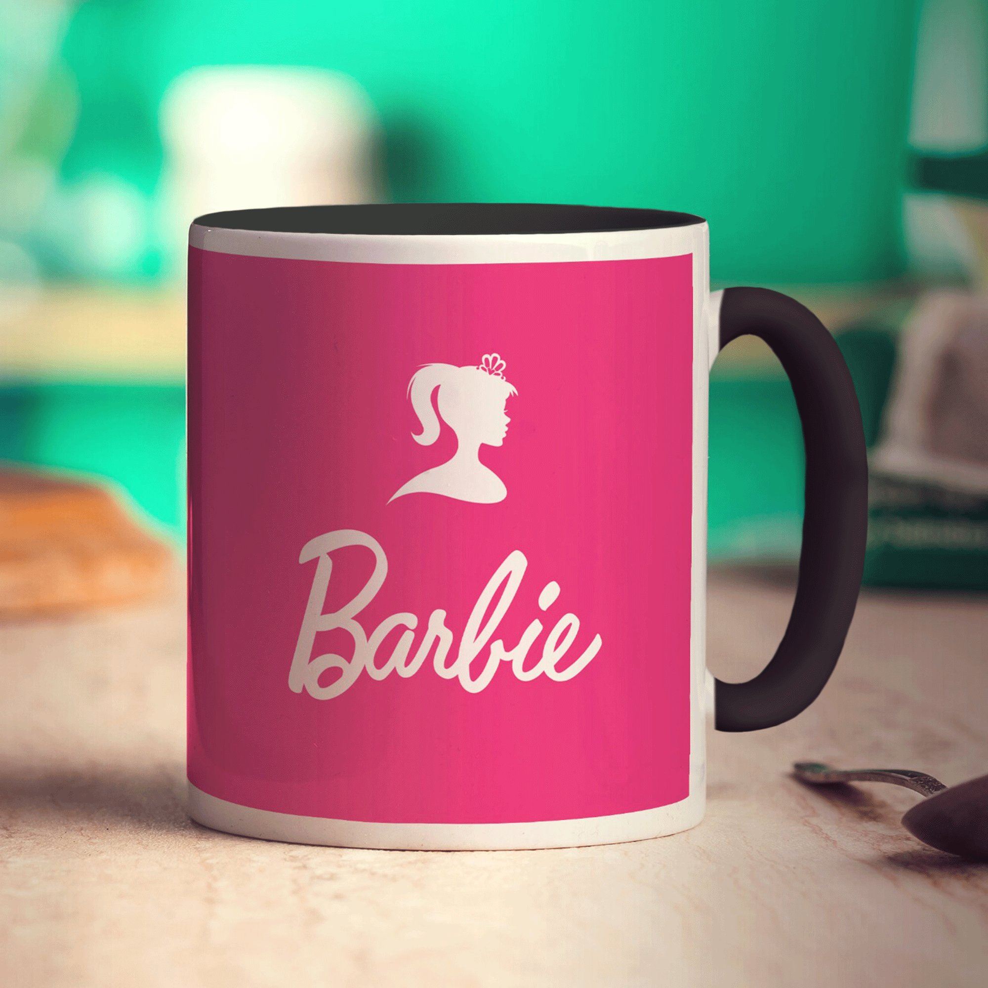 Pink Personalised Name Mug