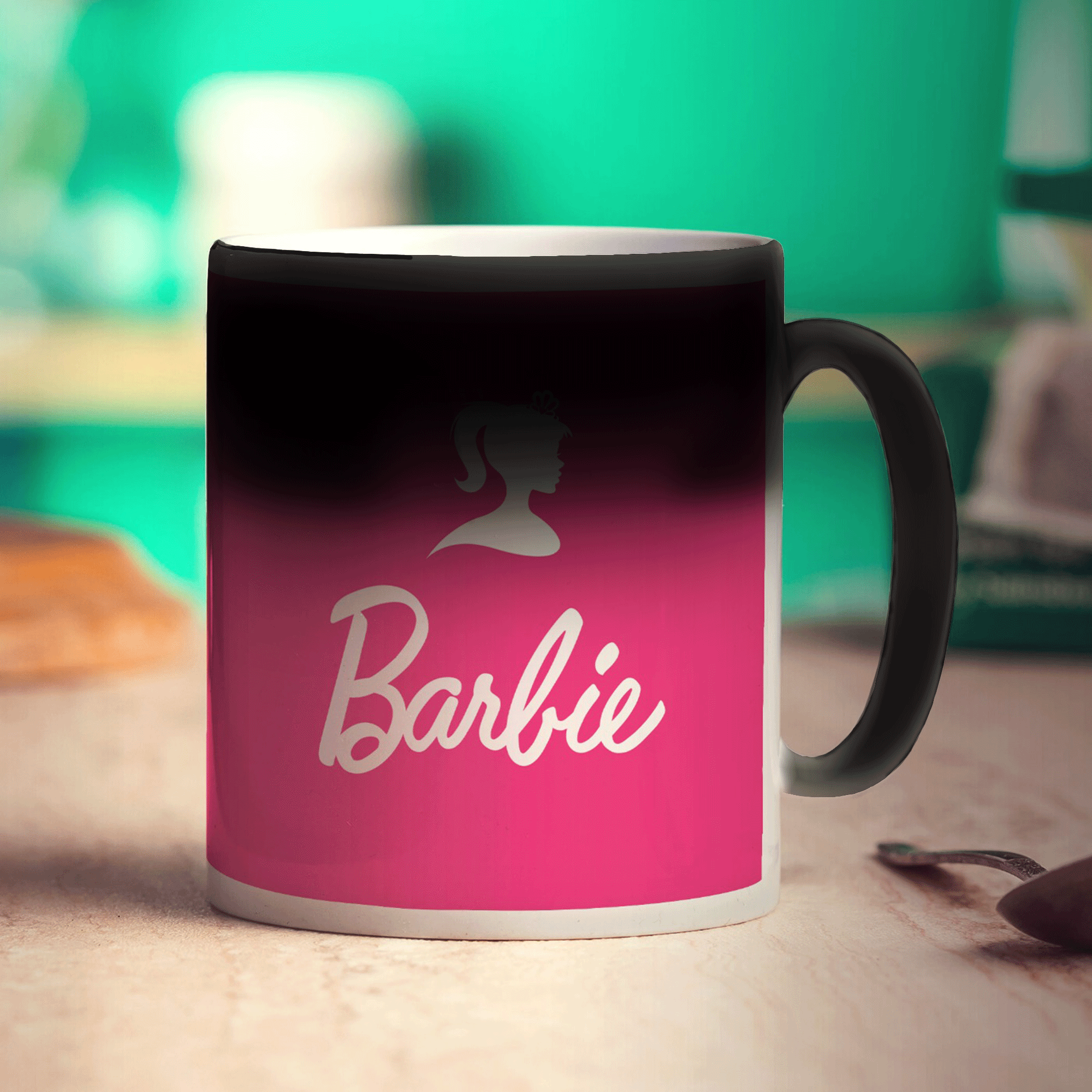 Pink Personalised Name Mug