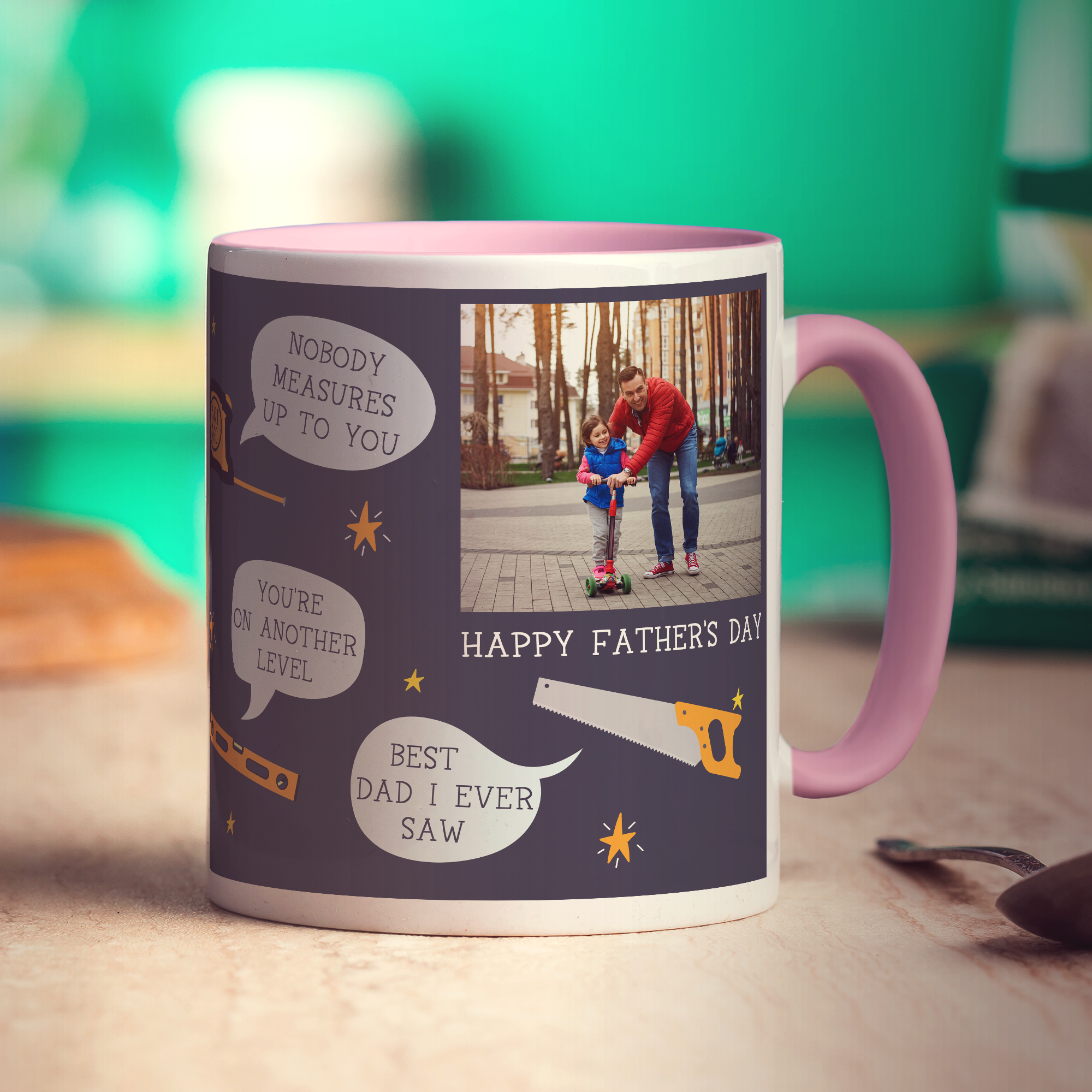 Dad's Tools Father's Day Photo Mug