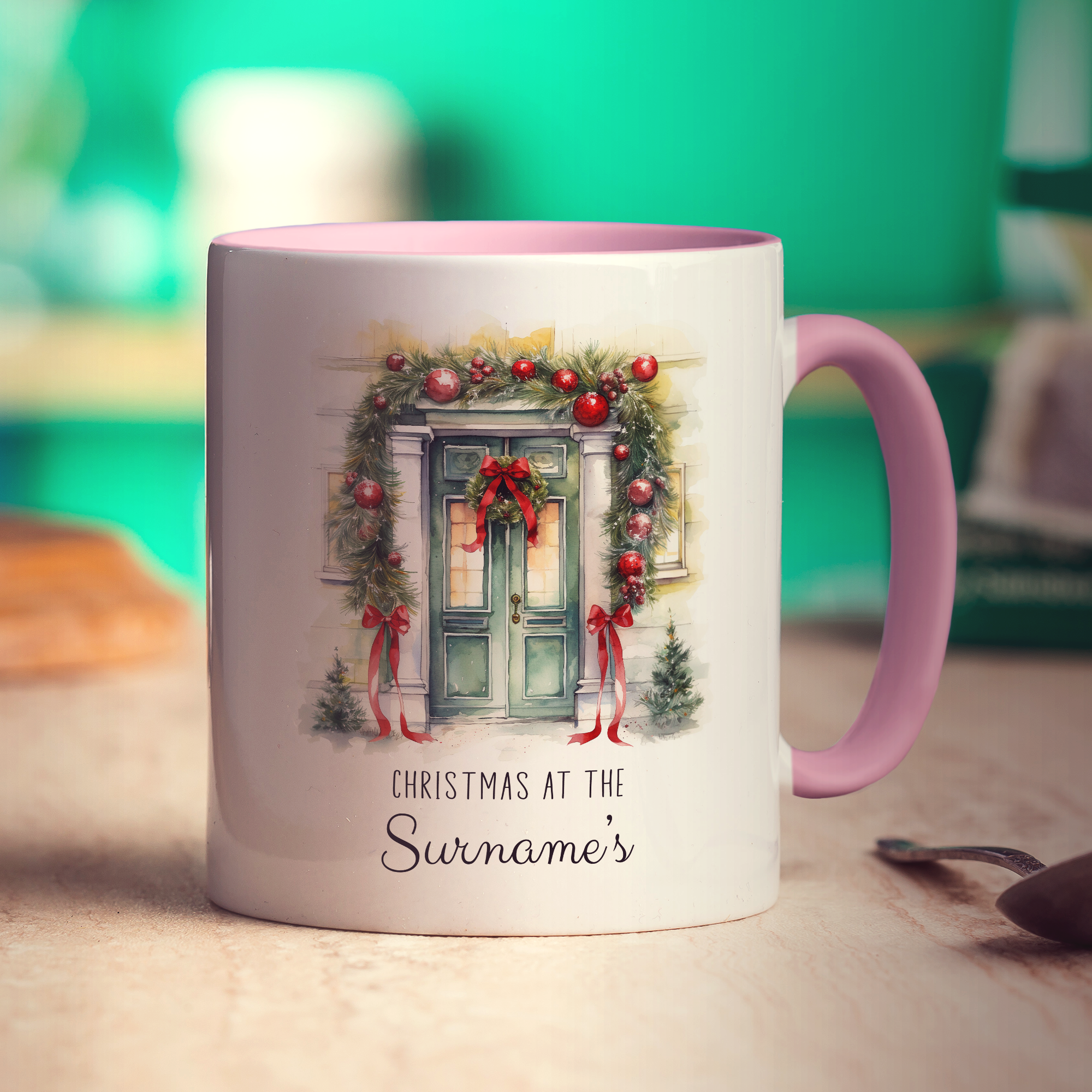 Christmas at the Surname's Mug