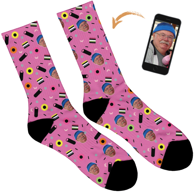Liquorice Allsorts Personalised Socks