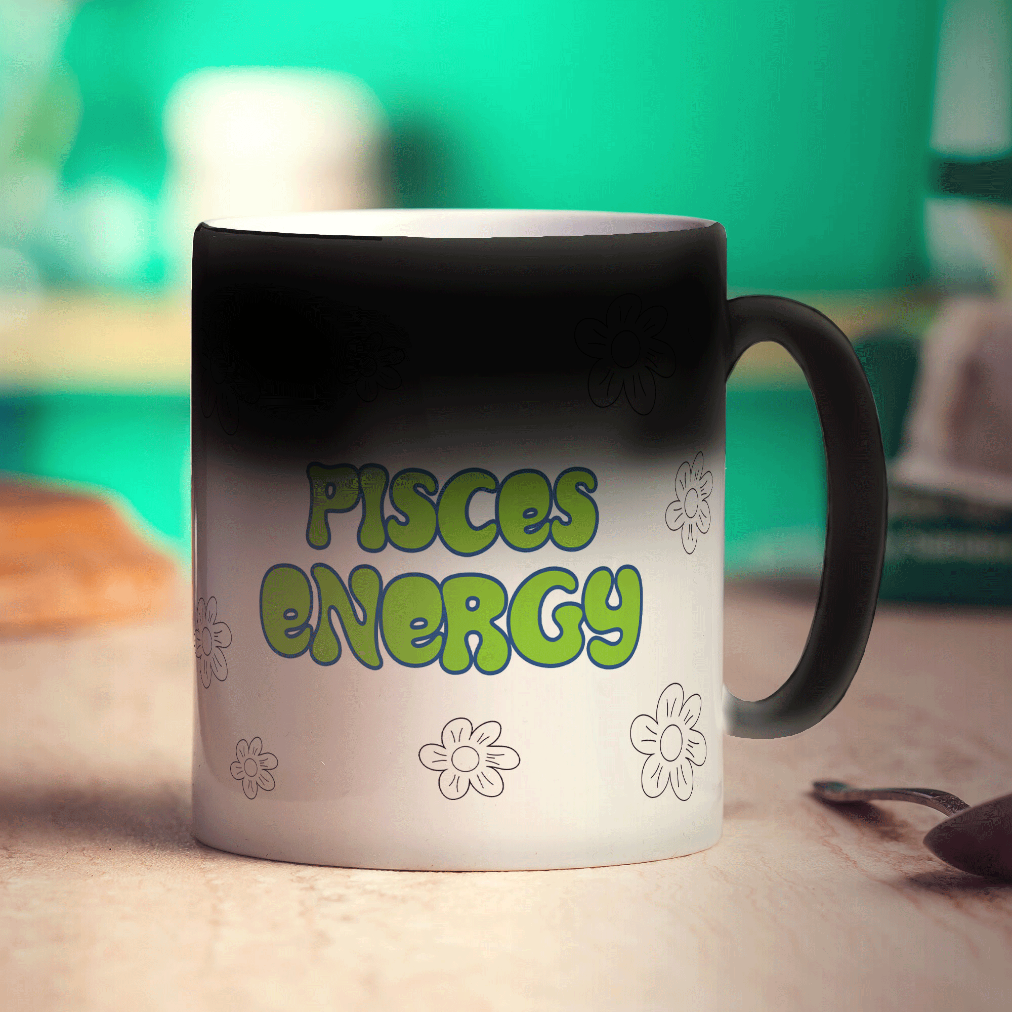 Pisces Energy Star Sign Mug