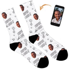 Super Dad Personalised Socks