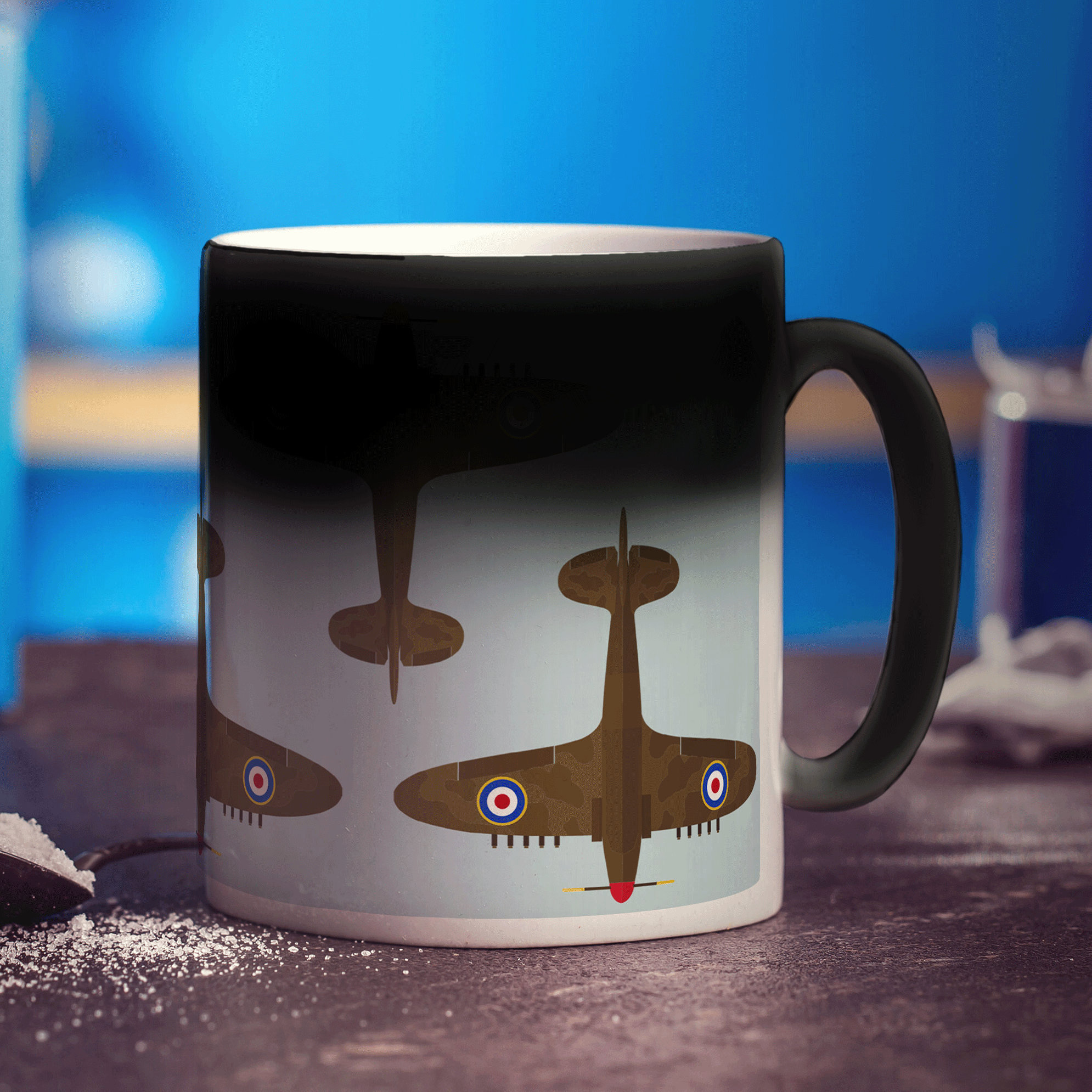 Spitfire Plane Mug