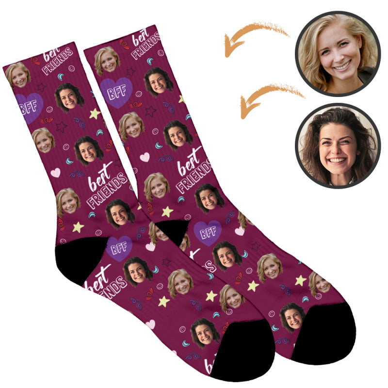 BFF - Personalised Socks for Best Friends