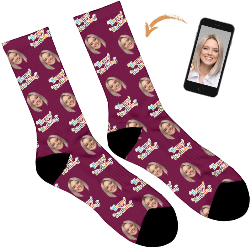 Birthday Personalised Socks