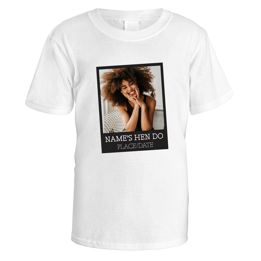 Polaroid Photo Hen Do T-Shirt