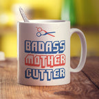 Badass Mother Cutter Mug - Standard 330ml (11oz) / White