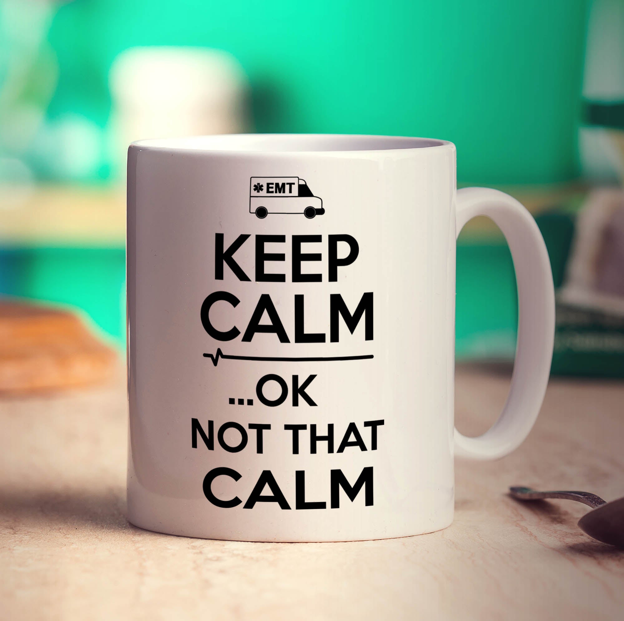 Keep Calm' Ok Not That Calm Mug
