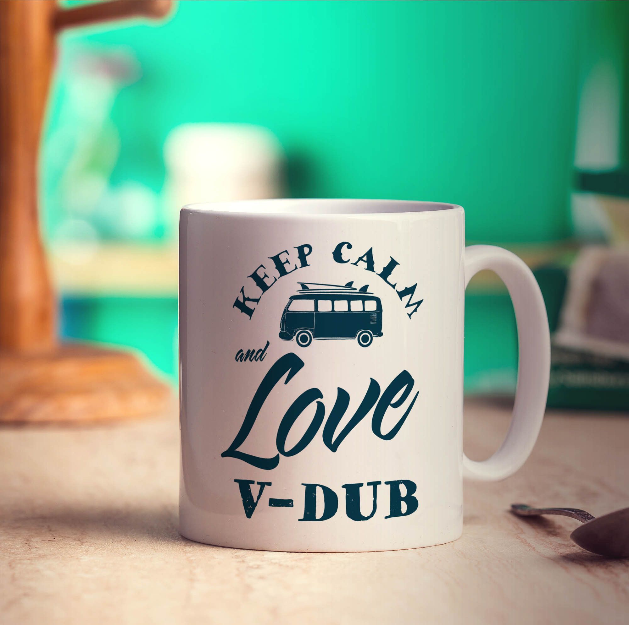 Keep Calm And Love V-Dub Mug