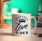 Keep Calm And Love V-Dub Mug - Standard 330ml (11oz) / White