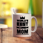 World's Best Corgi Mom Mug - Standard 330ml (11oz) / White