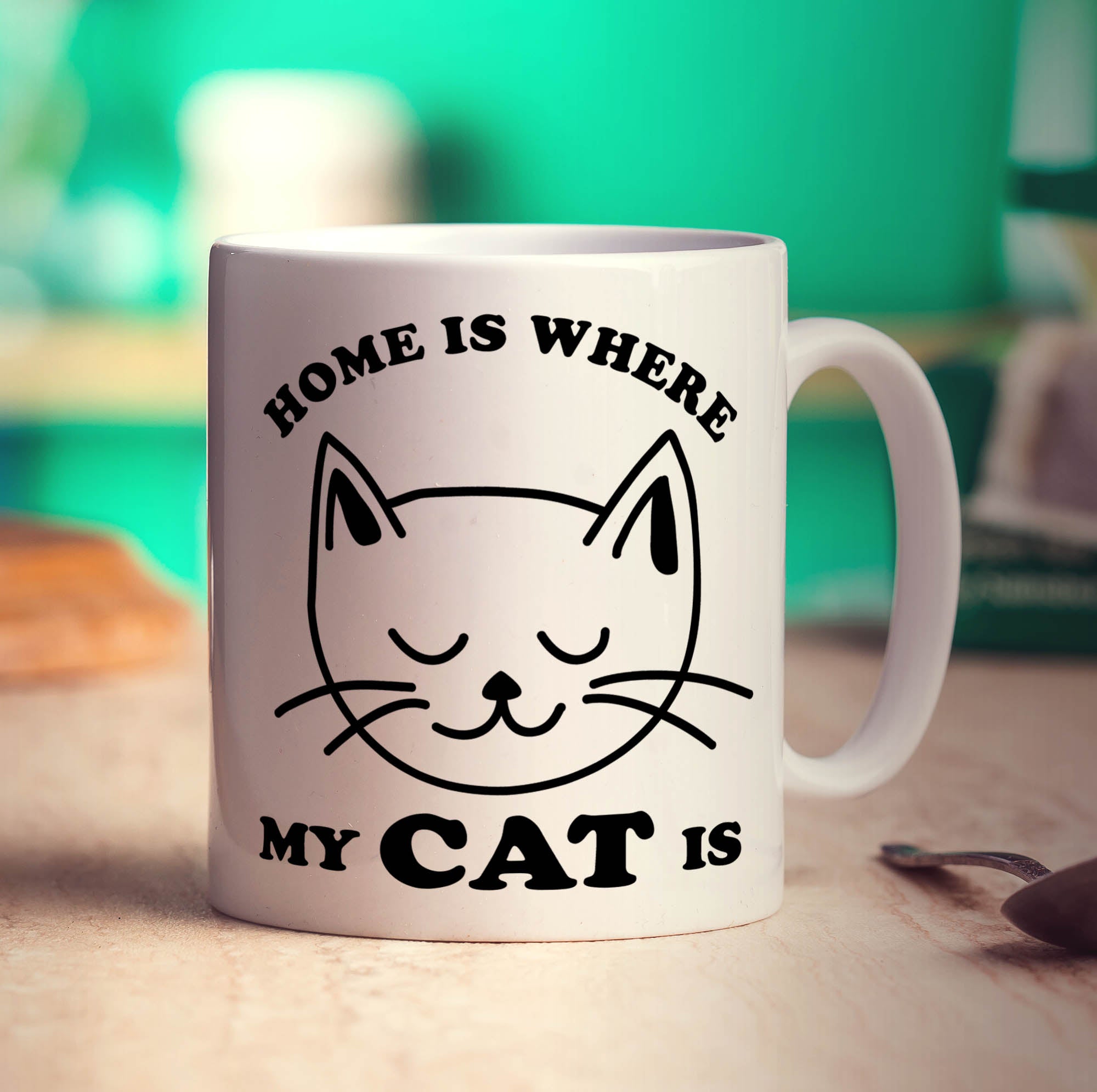 Home is Where My Cat is Mug