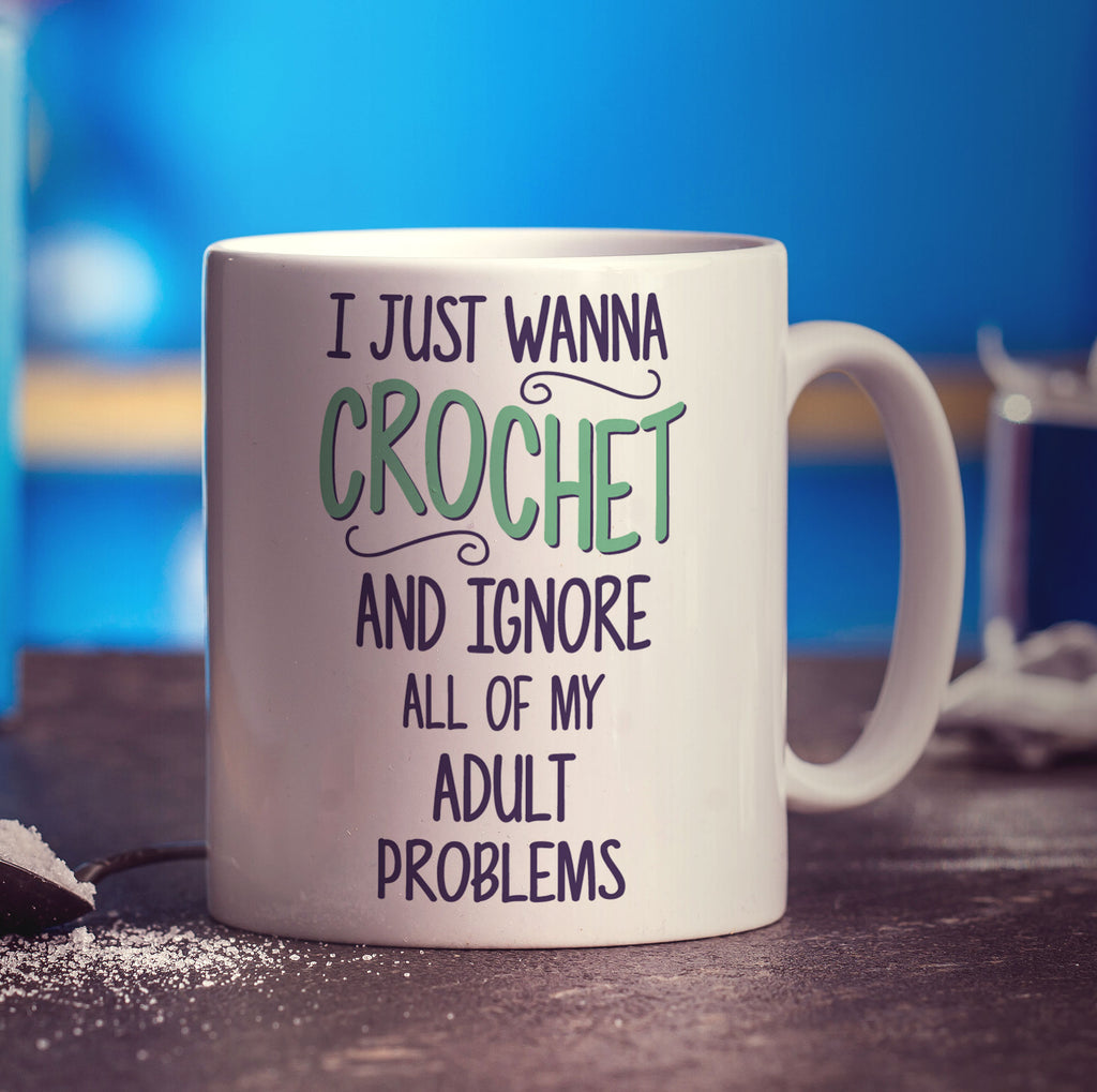 I Have O.C.D Obsessive Crocheting Disorder Mug