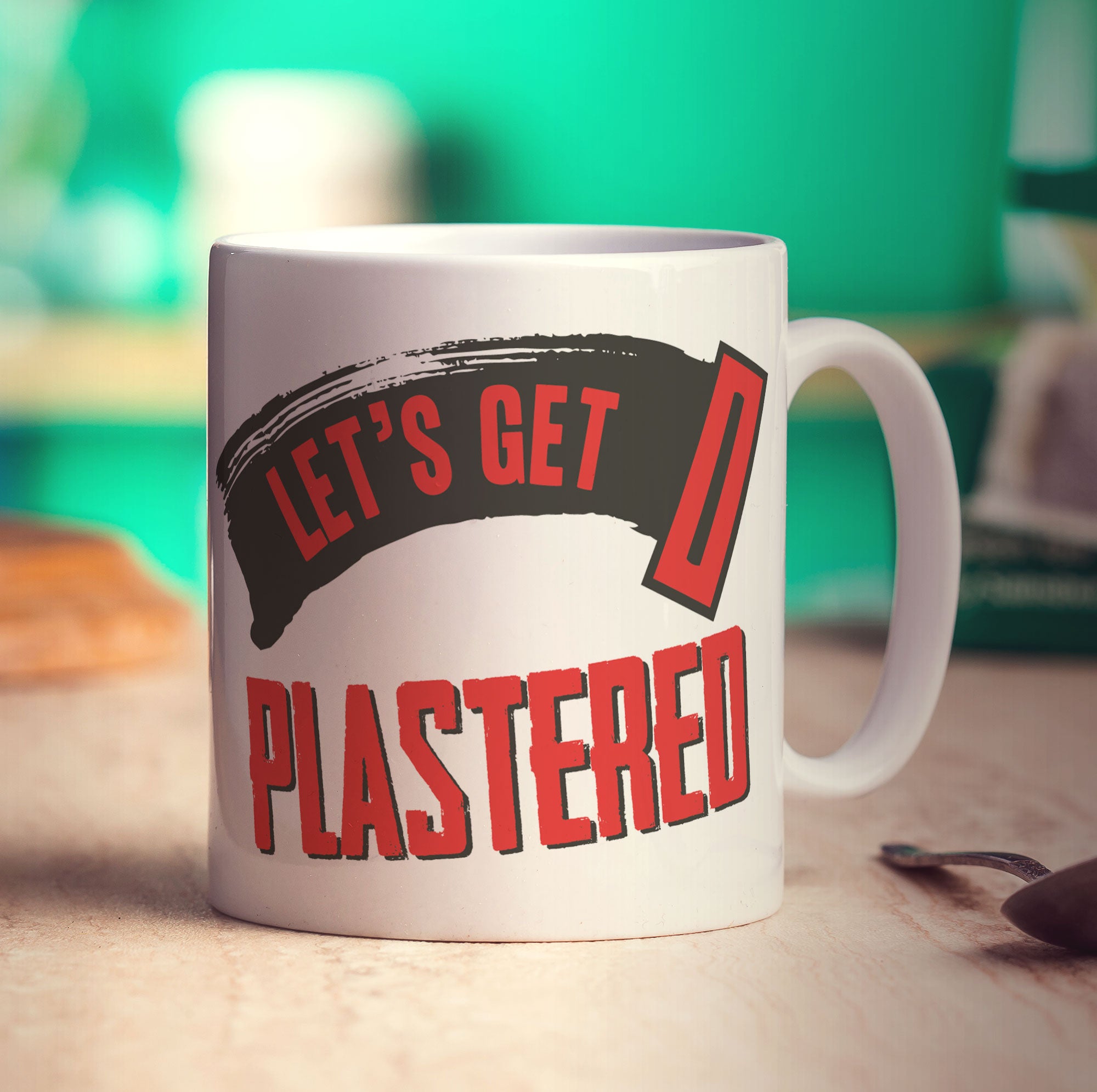 Let's Get Plastered Mug