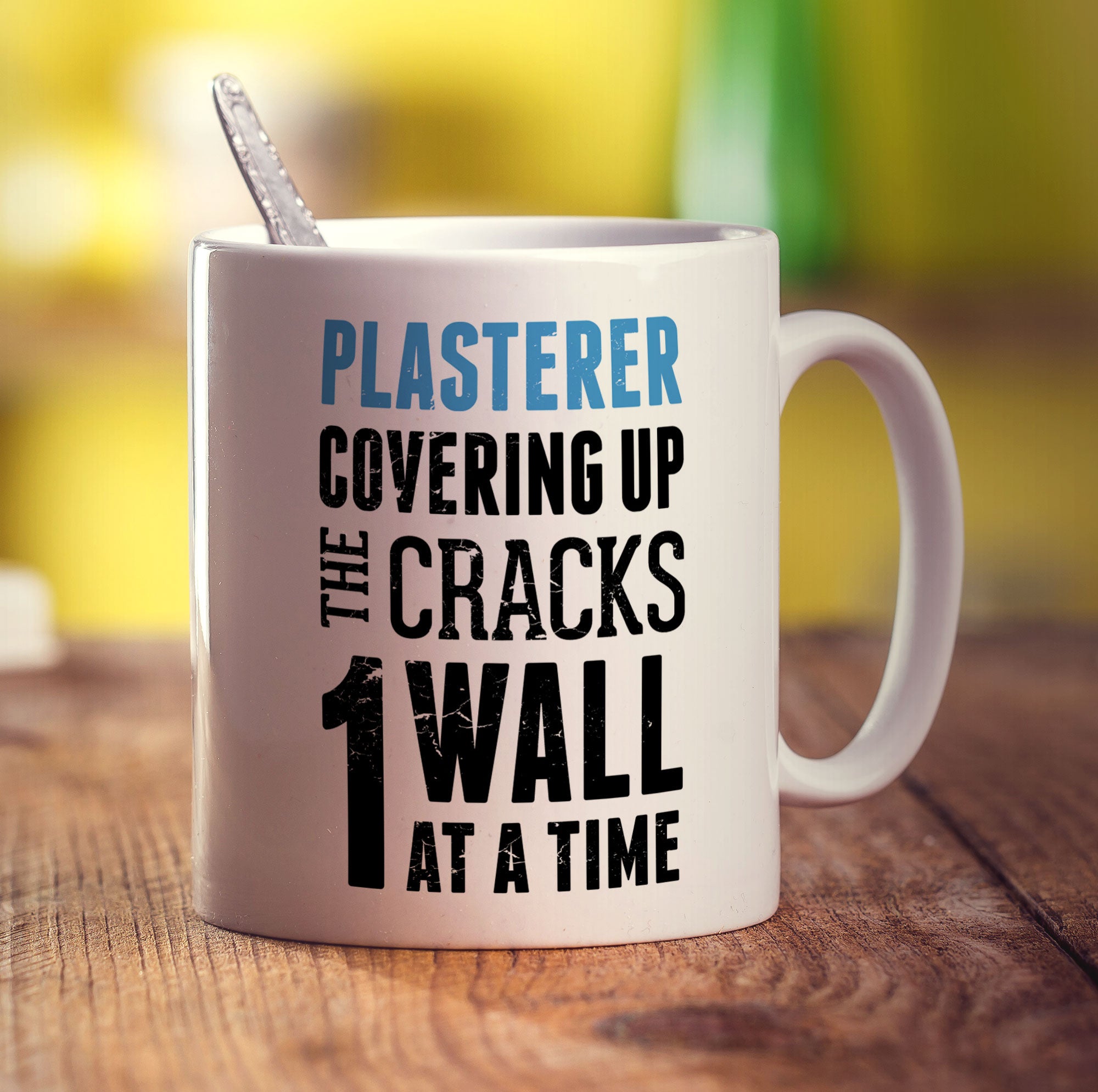 Plasterer - Covering Up the Cracks 1 Wall at a Time Mug