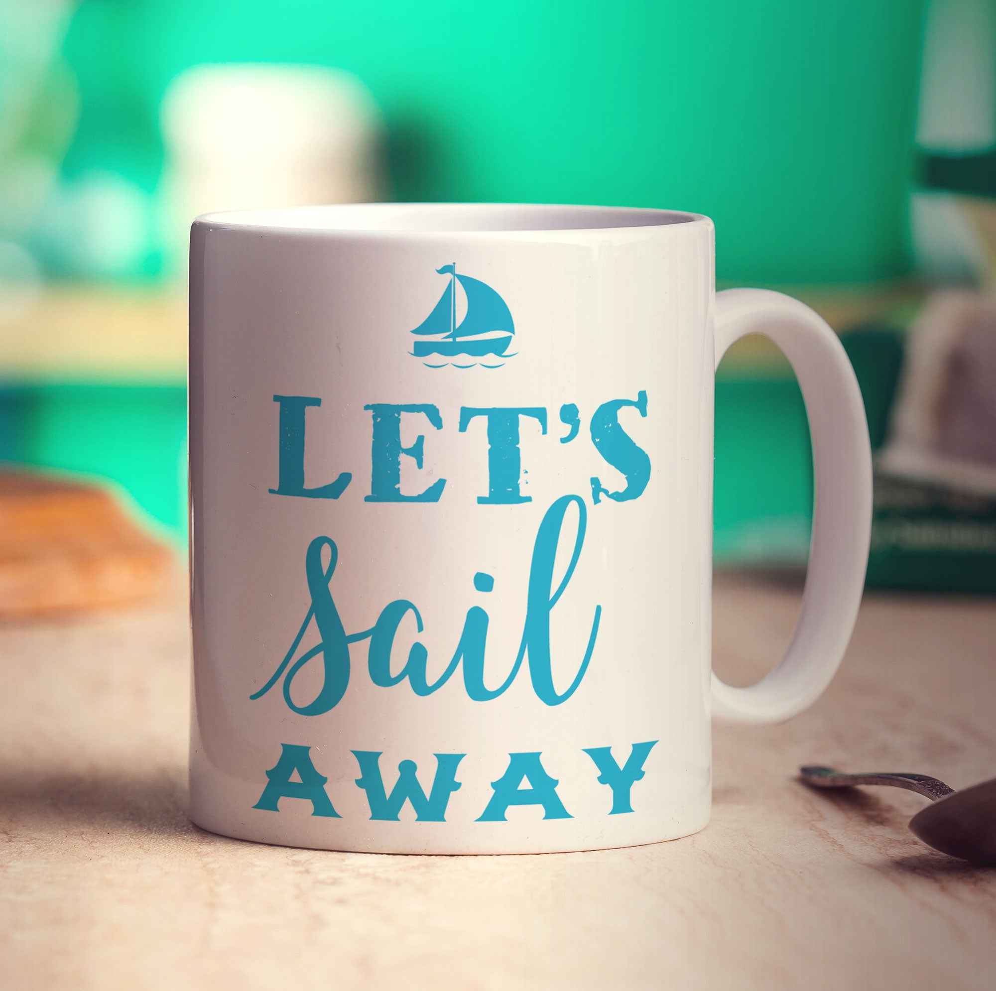 Let's Sail Away Mug