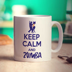 Keep Calm and Zumba Mug - Standard 330ml (11oz) / White
