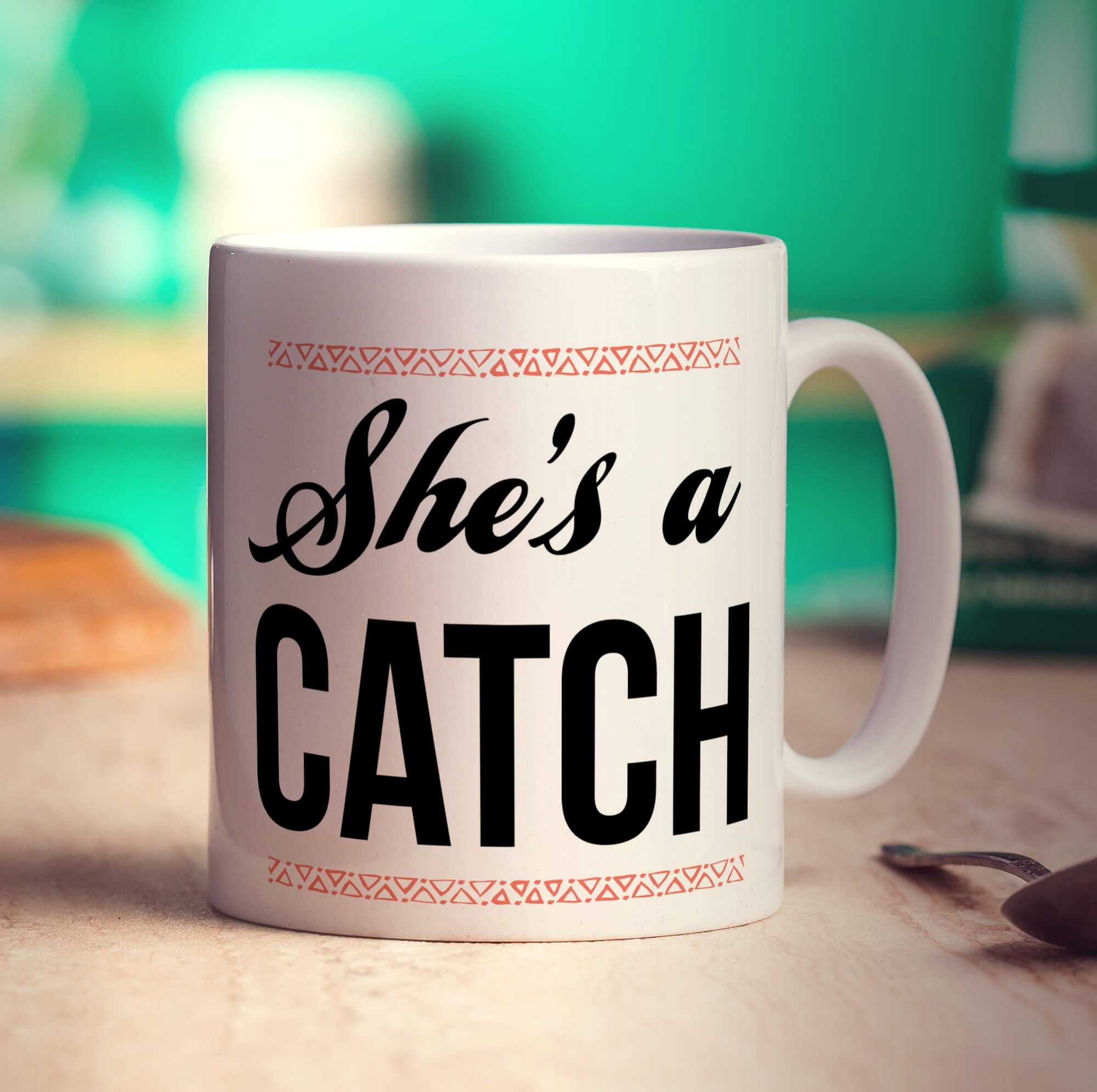 She's A Catch Mug