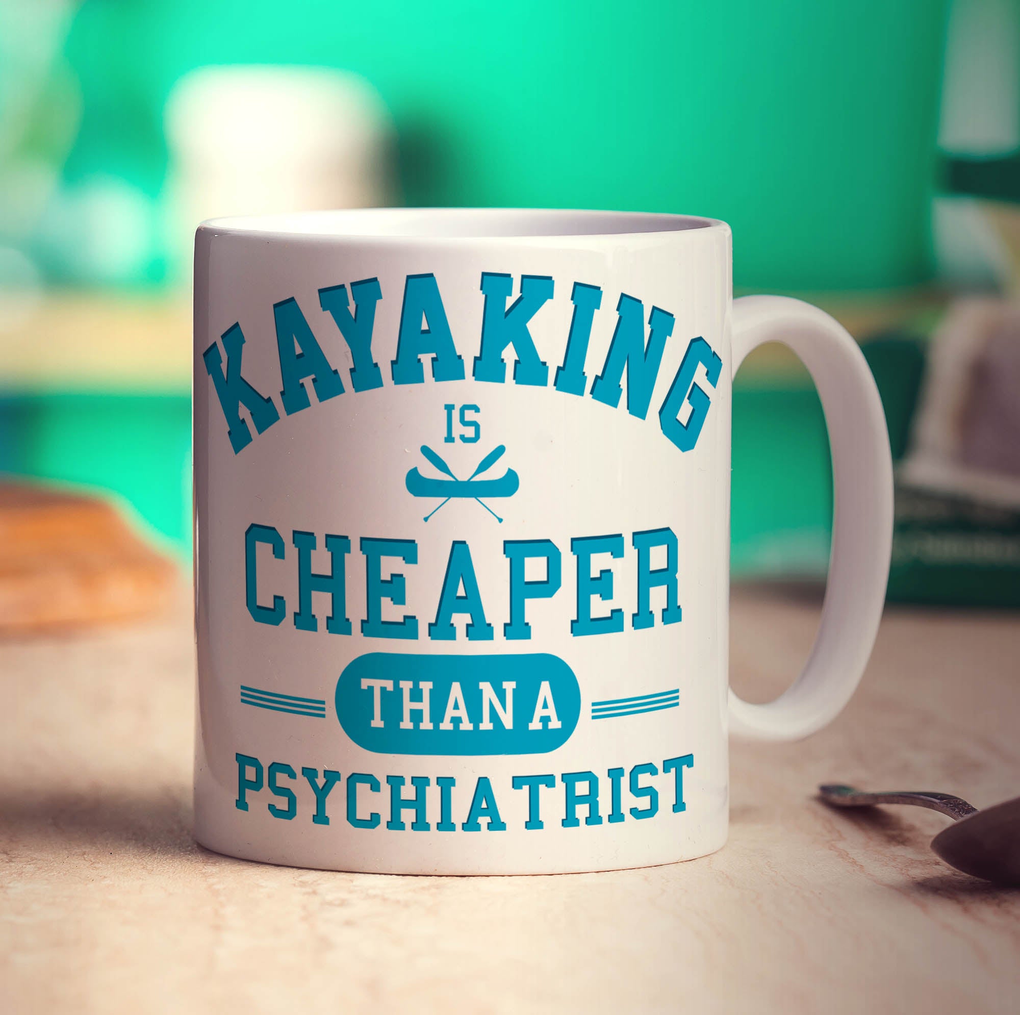 Kayaking is Cheaper Than a Psychiatrist Mug