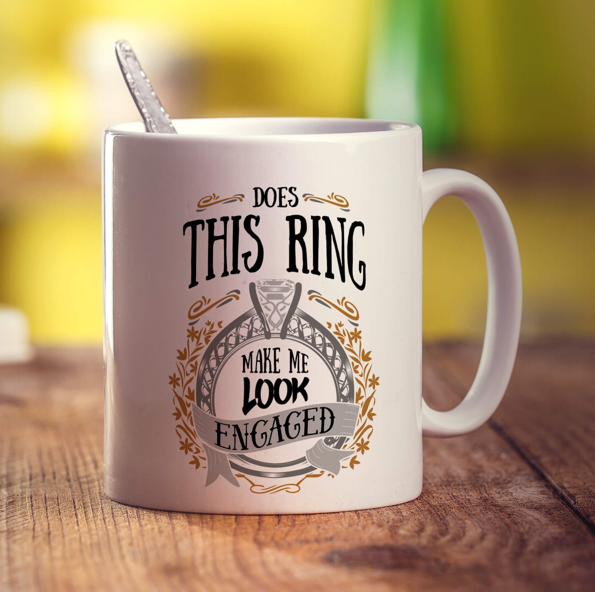 Does This Ring Make Me Look Engaged Mug