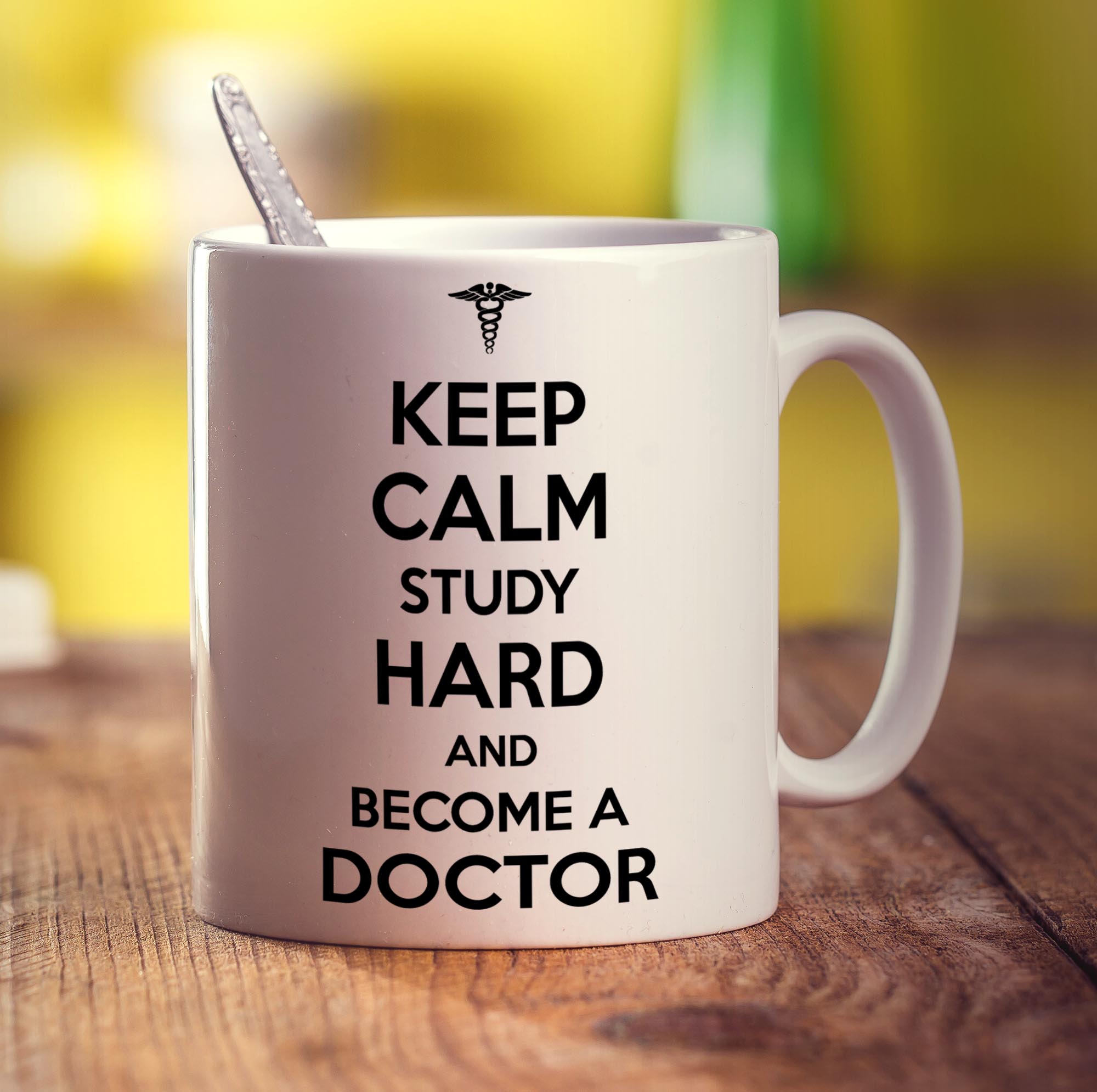 Keep Calm Study Hard and Become a Doctor Mug