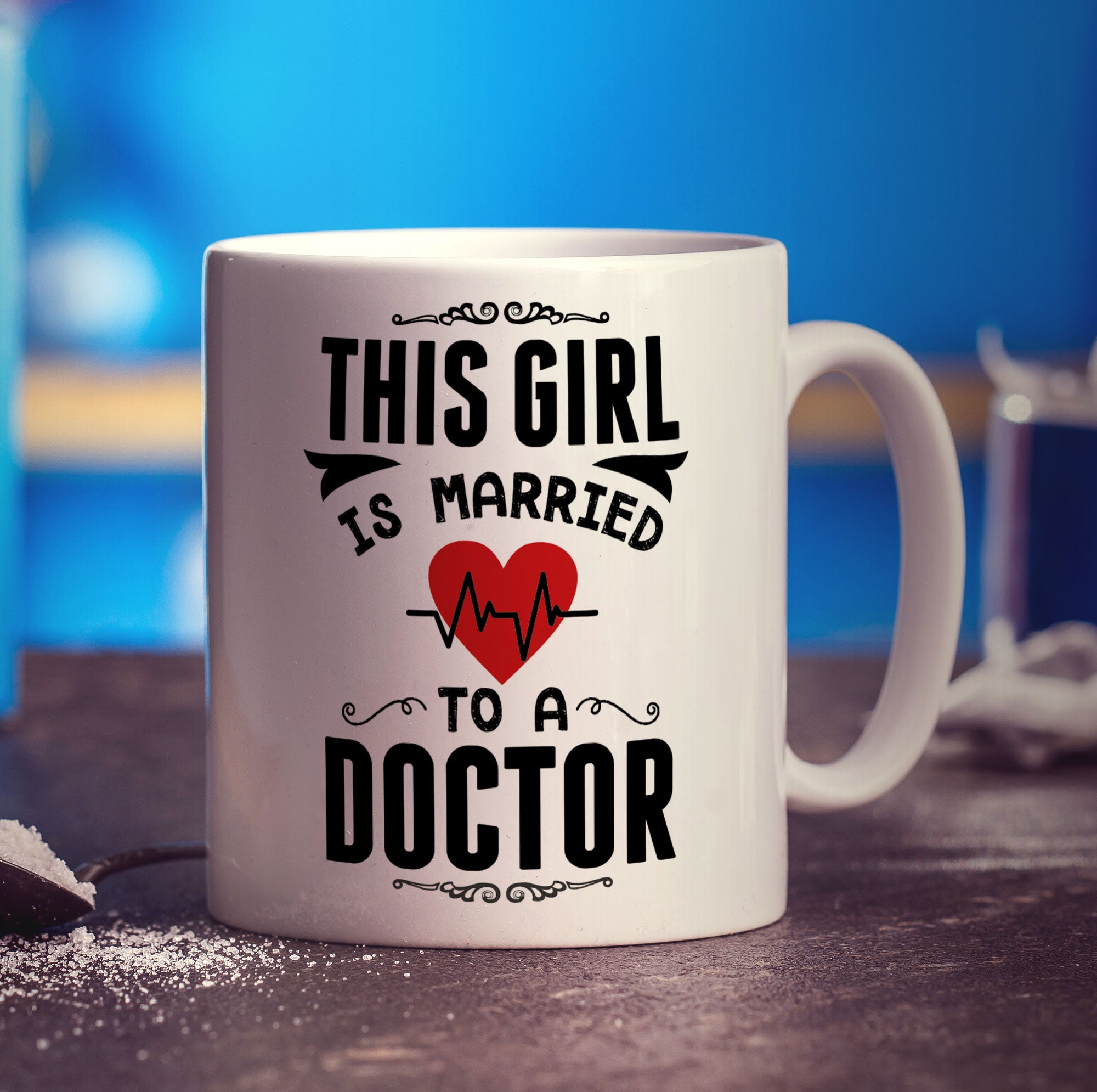 This Girl Is Married To a Doctor Mug - Standard 330ml (11oz) / White
