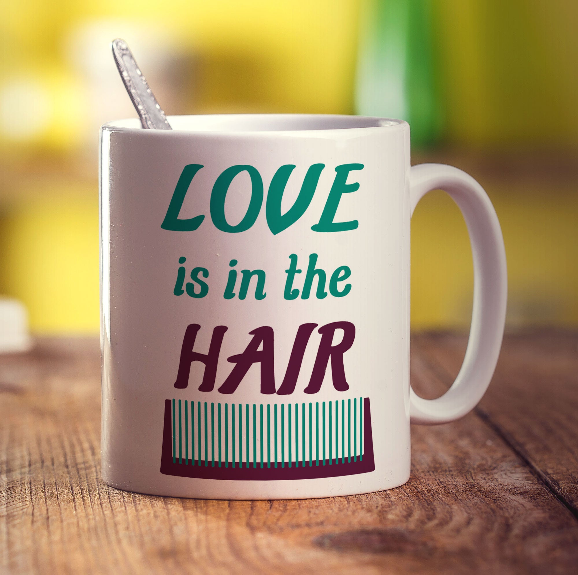 Love is in The Hair Mug