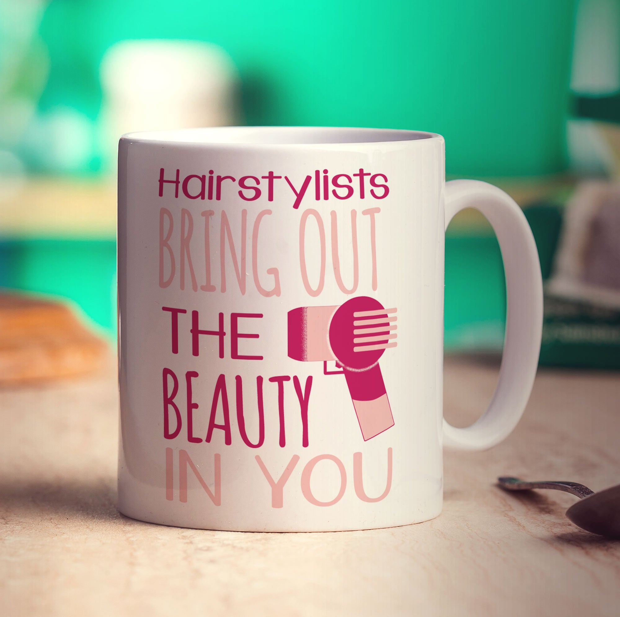 Hairstylists Bring Out The Beauty In You Mug - Standard 330ml (11oz) / White