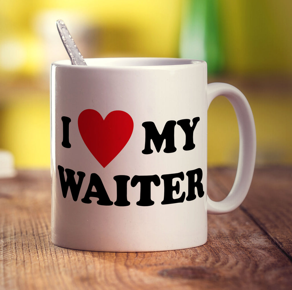 I Heart My Waiter Mug