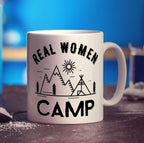 Real Women Camp Mug - Standard 330ml (11oz) / White