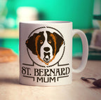 St.Bernard Mum Mug - Standard 330ml (11oz) / White