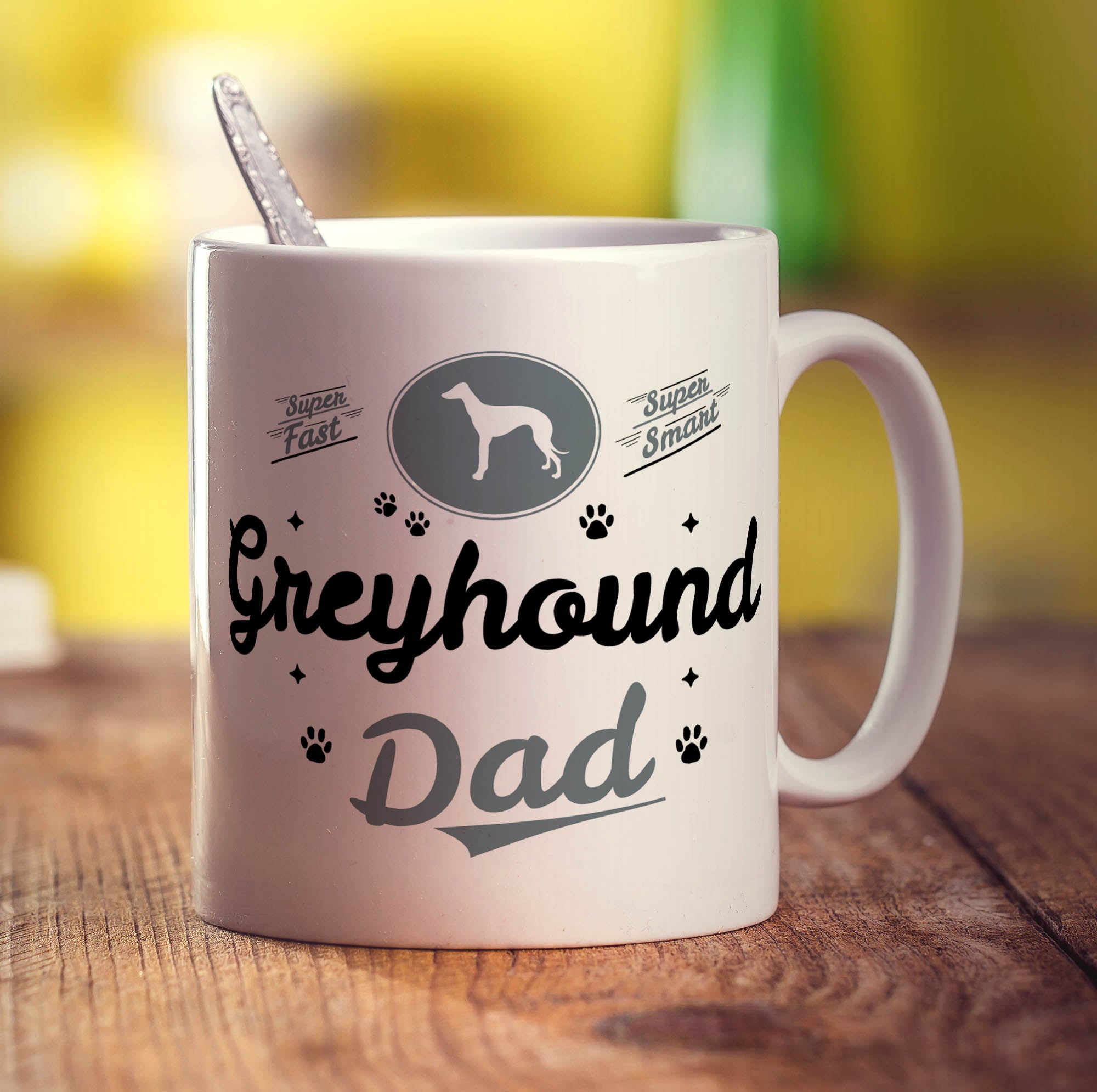 Greyhound Dad Mug