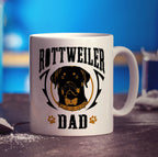 Rottweiler Dad Mug - Standard 330ml (11oz) / White