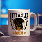 Rottweiler Mum Mug - Standard 330ml (11oz) / White