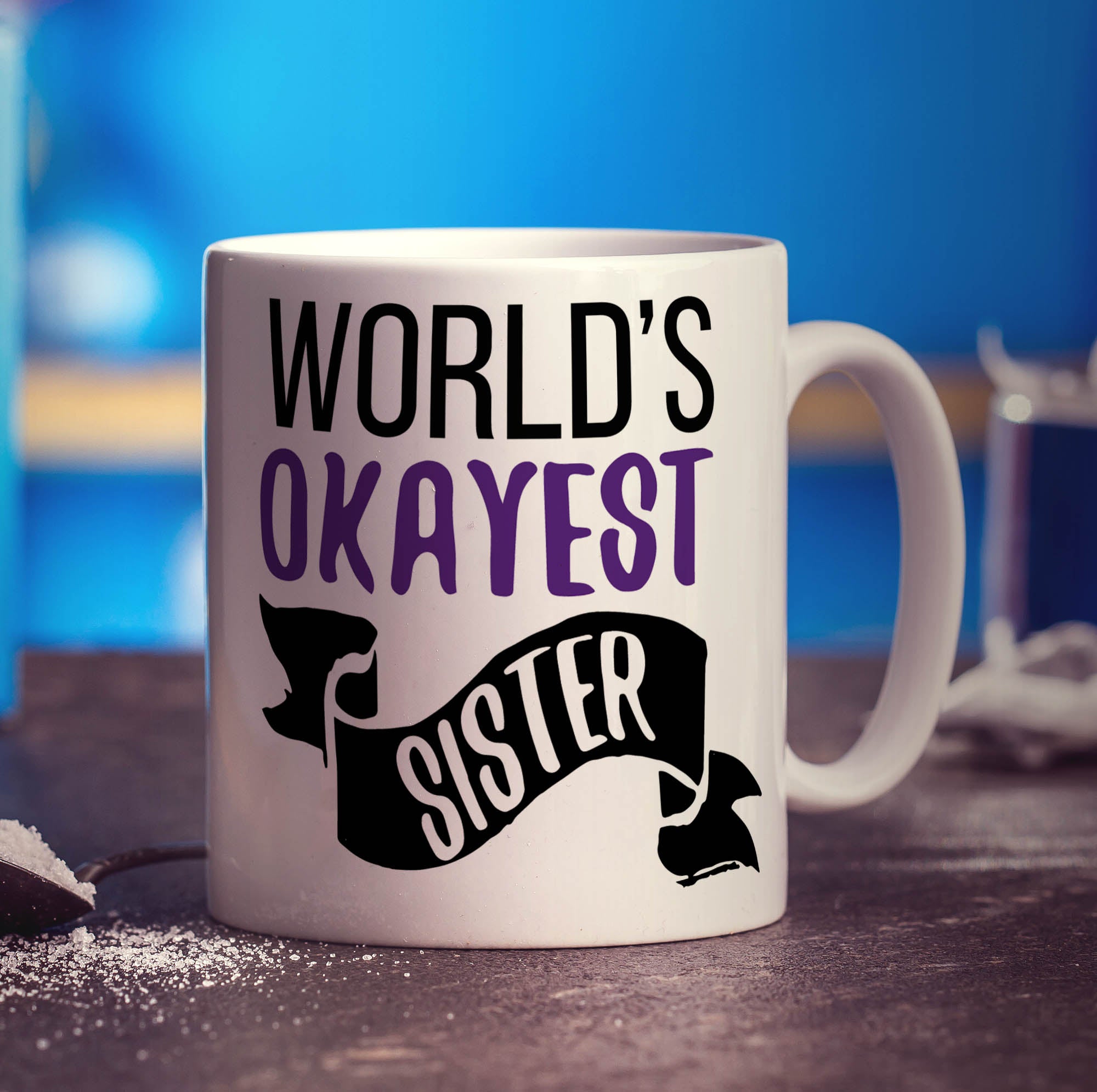 World's Okayest Sister Mug
