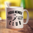 Proud Member of the Grumpy Old Gits Club Mug - Standard 330ml (11oz) / White