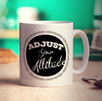Adjust Your Altitude Mug - Standard 330ml (11oz) / White