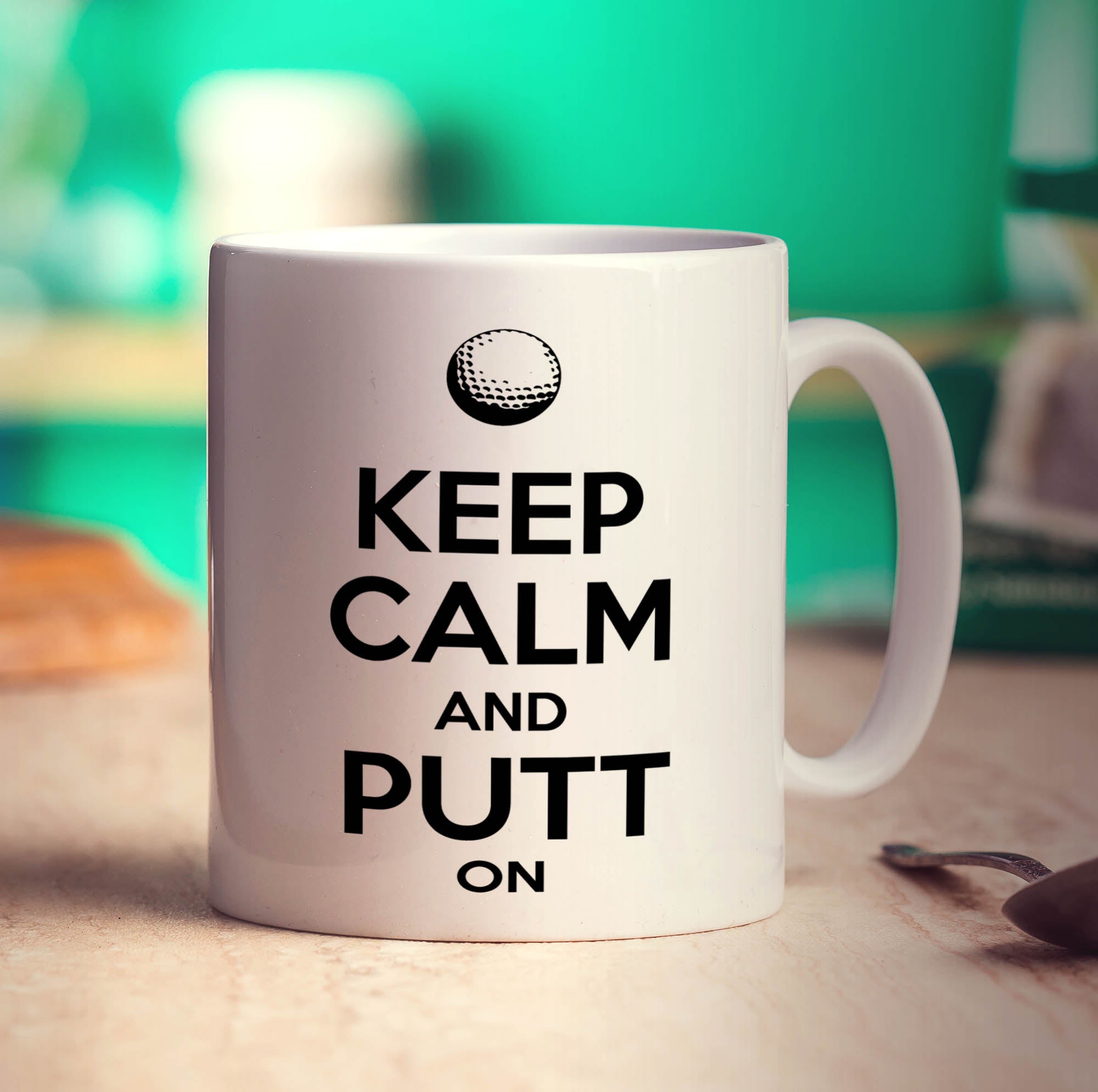 Keep Calm and Putt On Mug