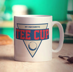My Favourite Tee Cup Mug - Standard 330ml (11oz) / White